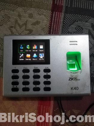Zkteco K40 Time & Attendance Terminal Machine